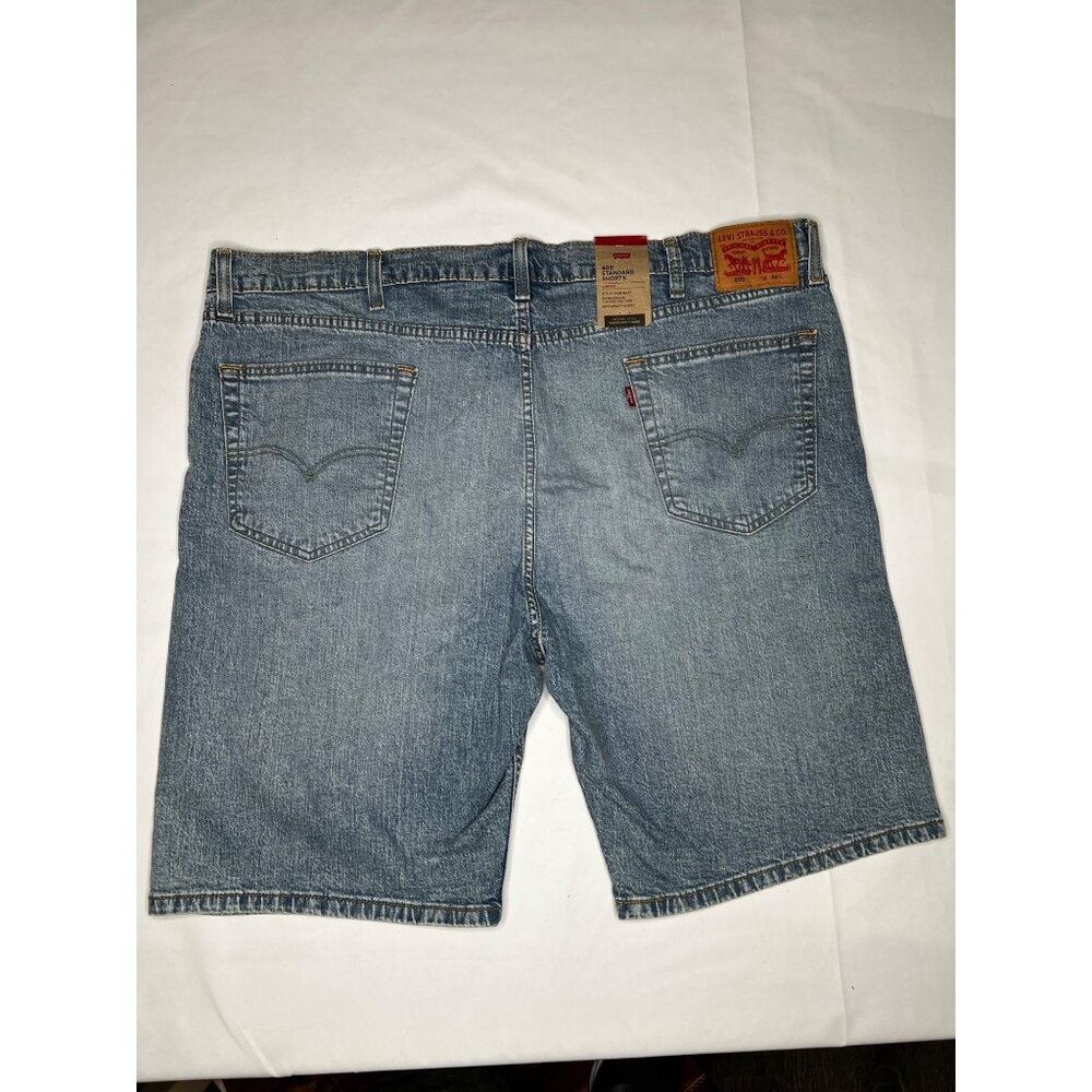 Levis Strauss & Co. 405 Standard Denim Shorts Light Wash W44 - Picture 6 of 10